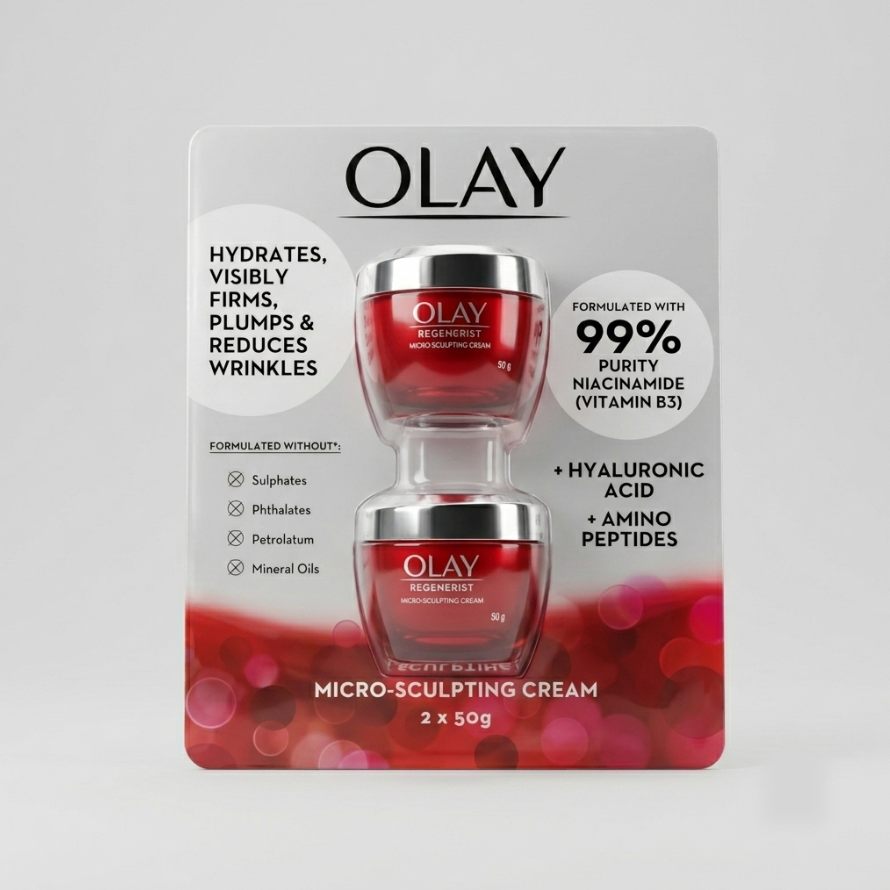 Olay Regenerist Micro-Sculpting Cream 2*50G