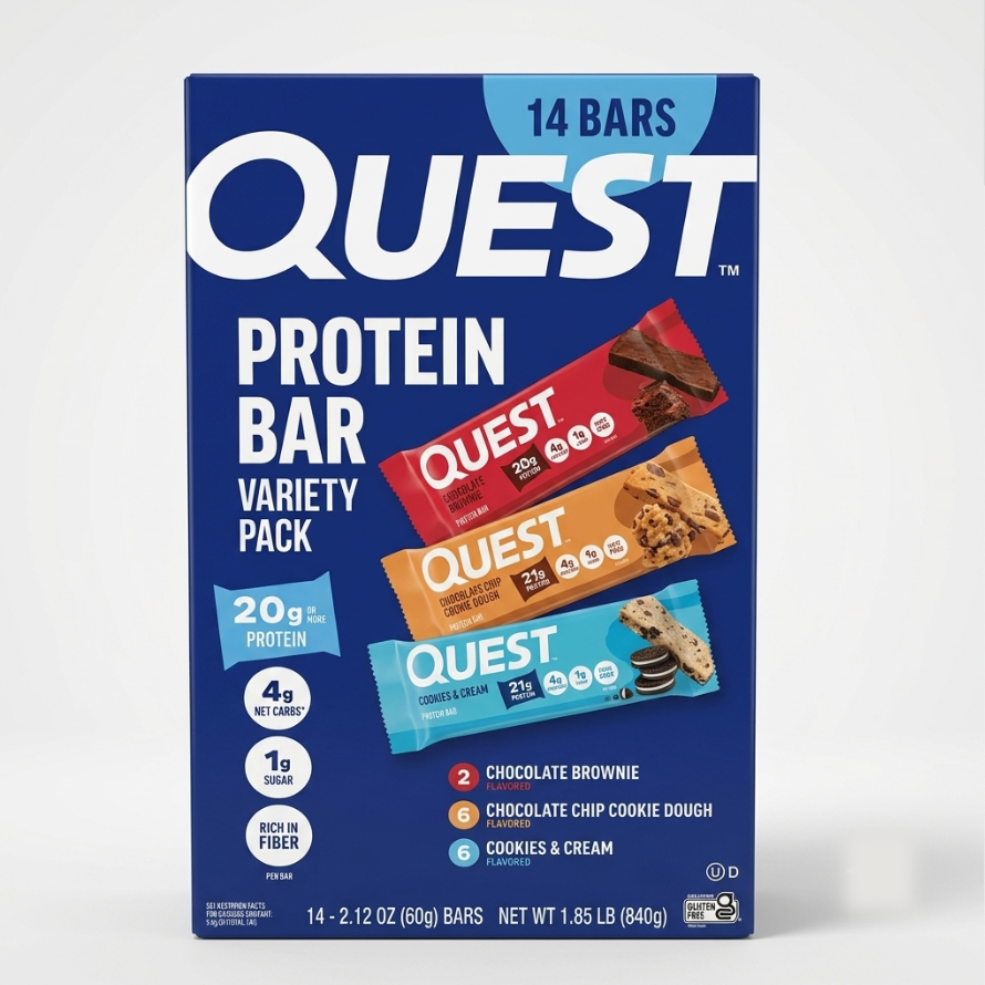 Quest Nutrition Protein Bar Variety Pack 840G
