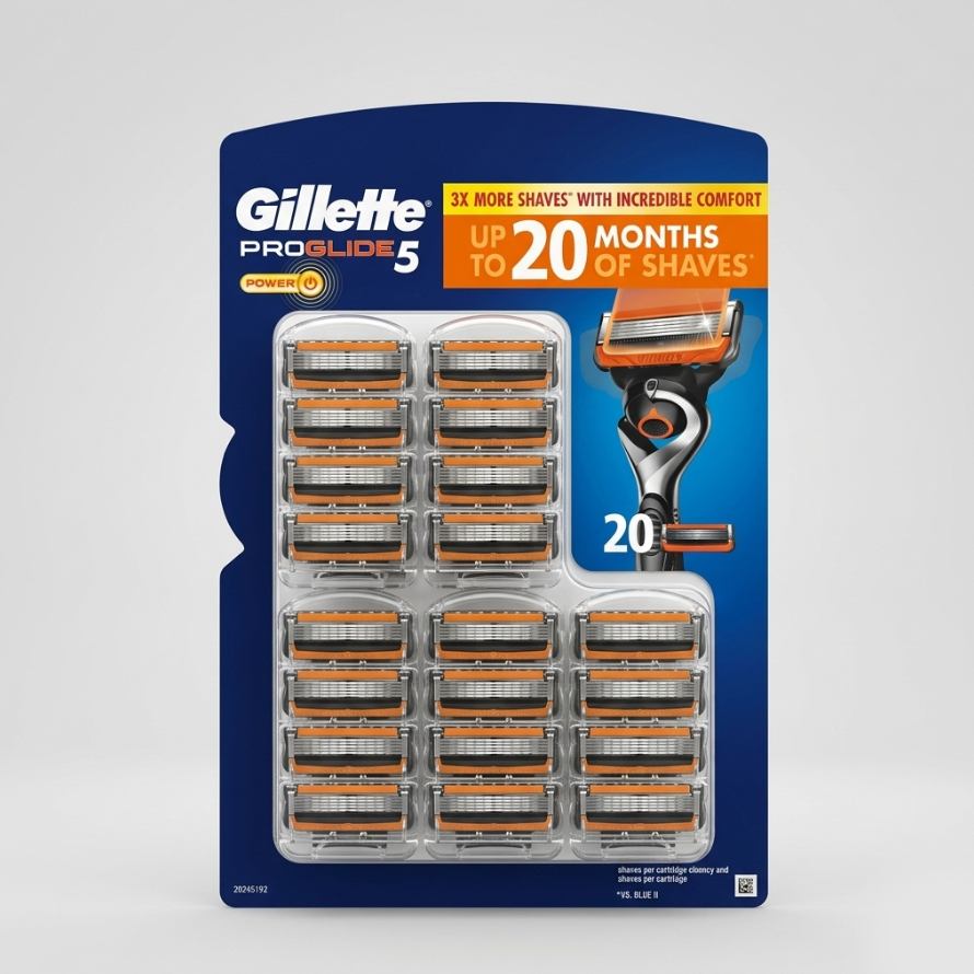 Gillette Mach3 Turbo Cartridges 20CT