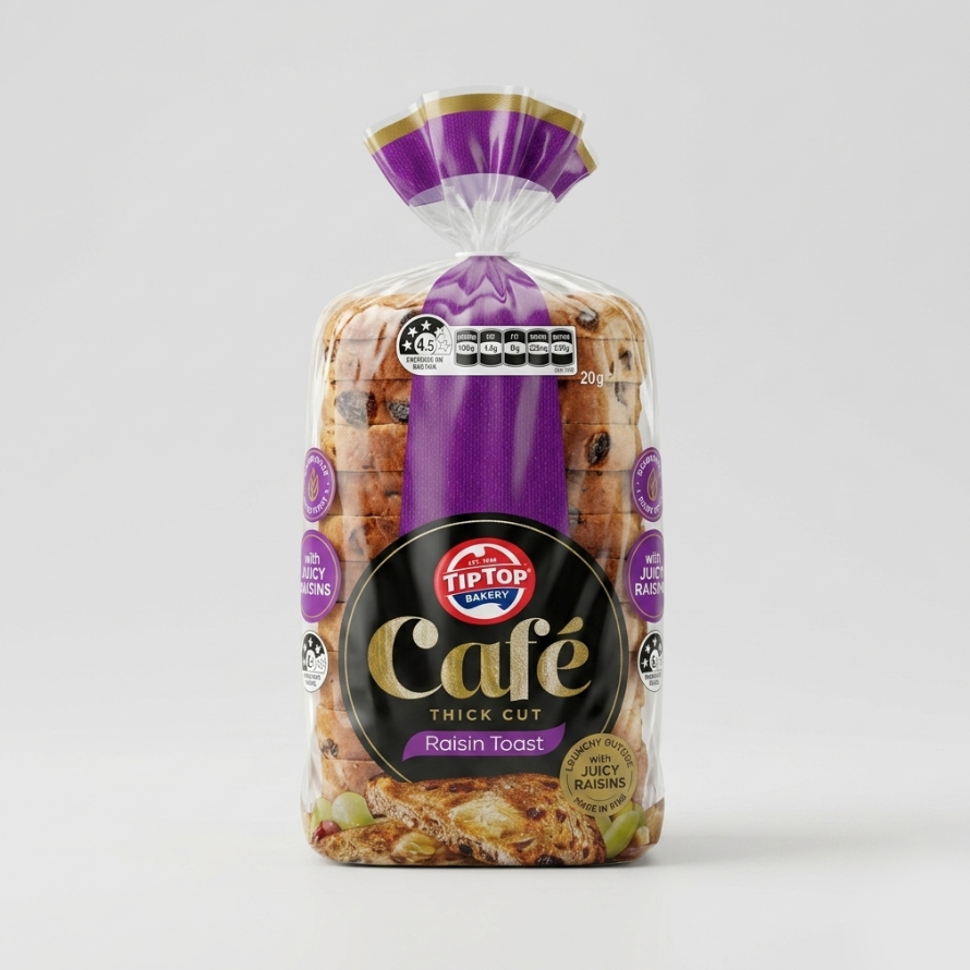 Cafe ThickCut Raisin Toast Bread
