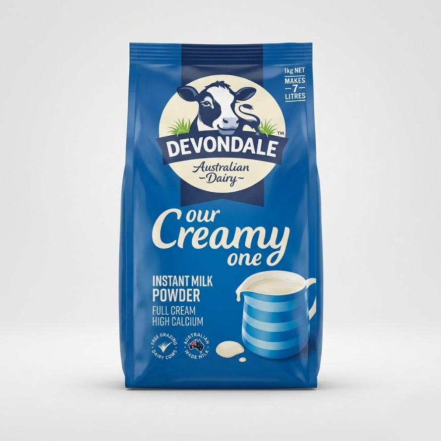 Devondale Instant Full Cream Milk Powder 1kg