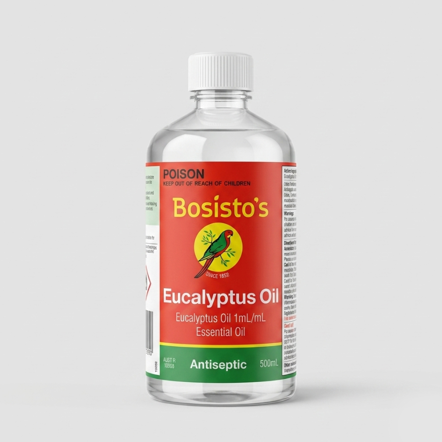 Bosisto's Eucalyptus Oil 500mL