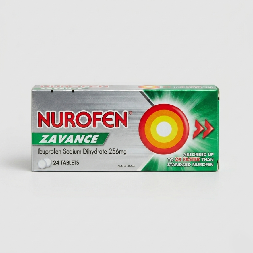 Nurofen Zavance Ibuprofen 256mg 24 tablets
