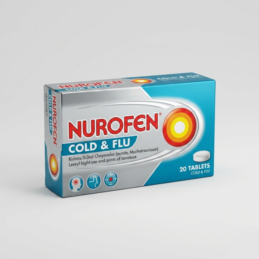 Nurofen Cold & Flu 200MG 24 Tablets