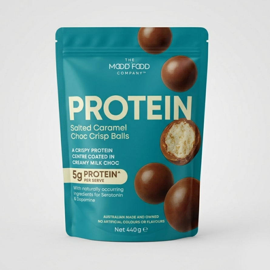 The Mood Food Company Protein Choc Caramel Crisp Balls 440G