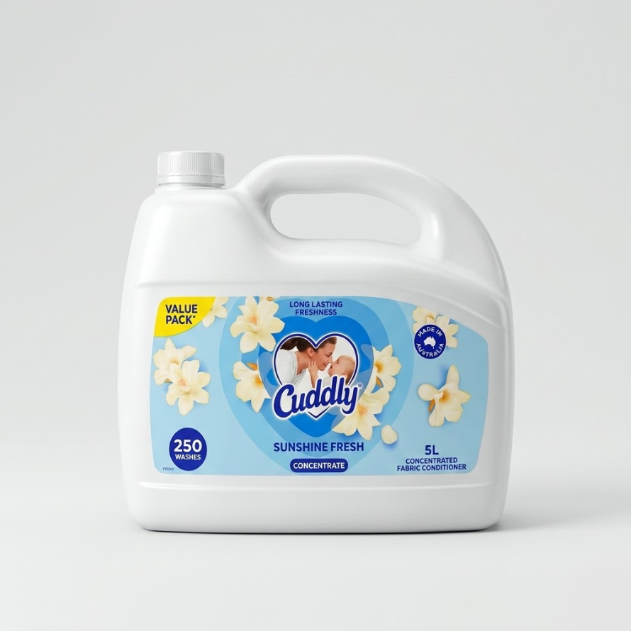 Cuddly Concentrate Sunshine Fresh Softener 5L
