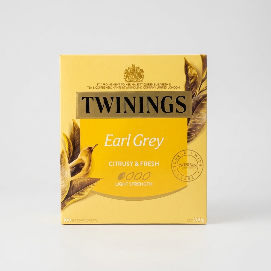 Twinings Pure Earl Grey Tea 100PK